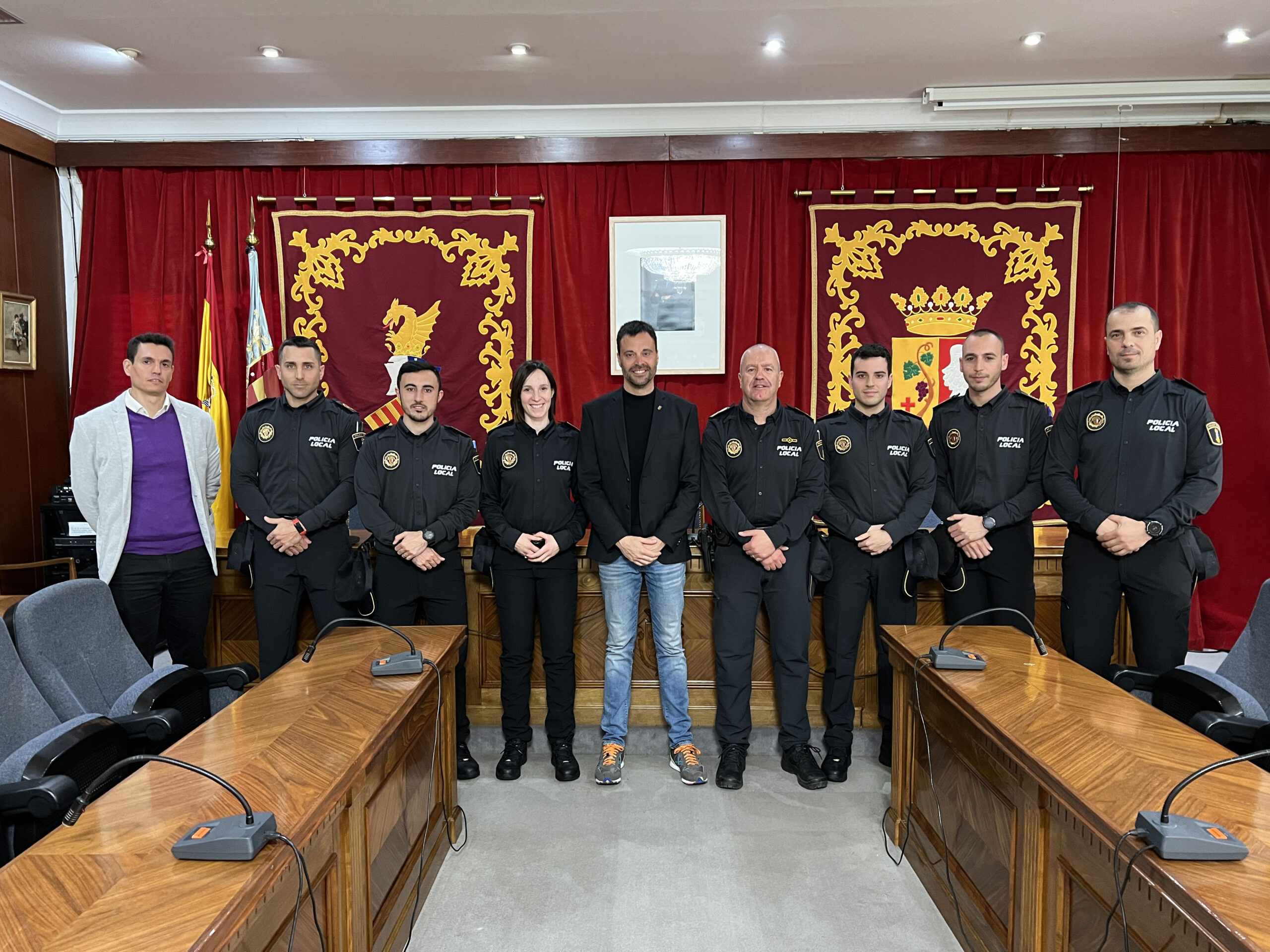La Policia Local de Vinaròs incorpora sis agents
